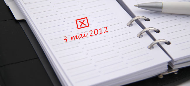 Impôts 2012 : les dates de déclaration à noter dans votre agenda